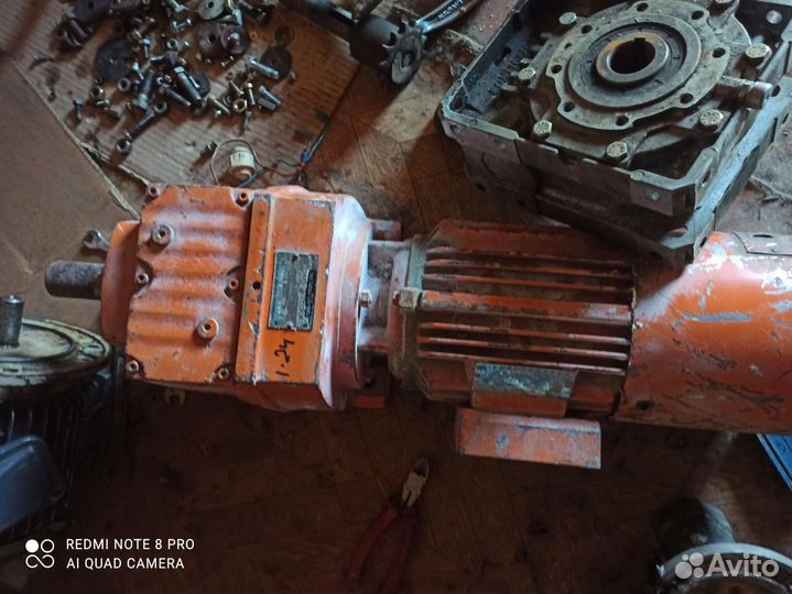 Мотор-редуктор на буровую