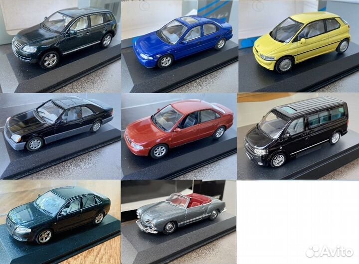 Масштабные модели Minichamps 1/43