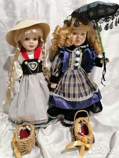 Куклы фарфоровые немецкие винтаж