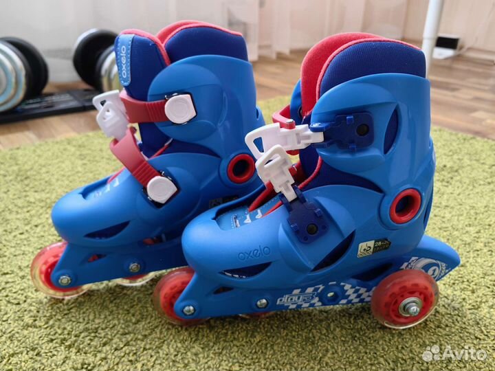 Детские ролики и защита