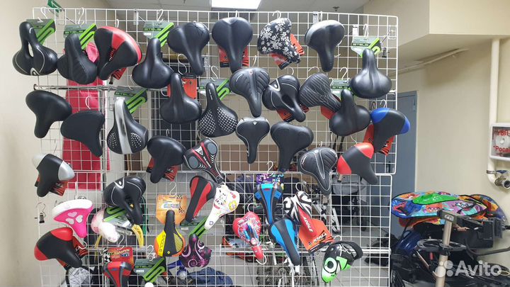 Седло для велосипеда stels мягкое