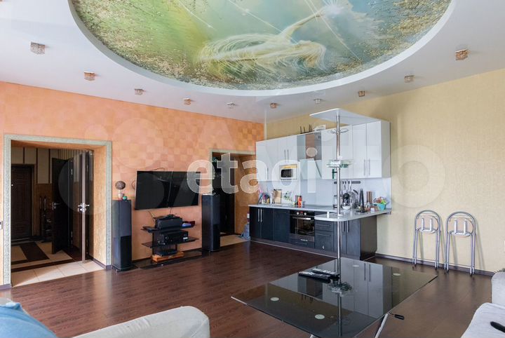 3-к. квартира, 89,5 м², 2/3 эт.