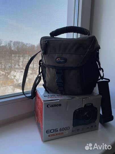 Новый Canon EOS 600D EF-S 18-55 IS II Kit
