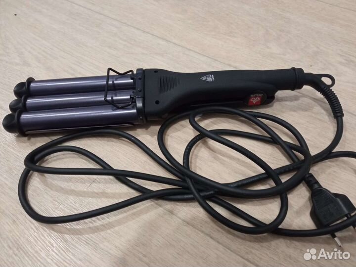 Плойка тройная для волос