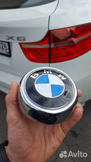 Шильдик c багажника на BMW Х6 E71