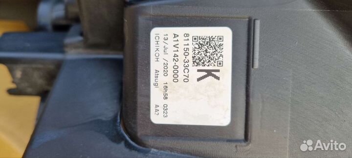 Toyota camry v 70 фара