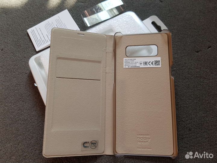 Оригинал Samsung LED View Cover Galaxy Note 8 Gold