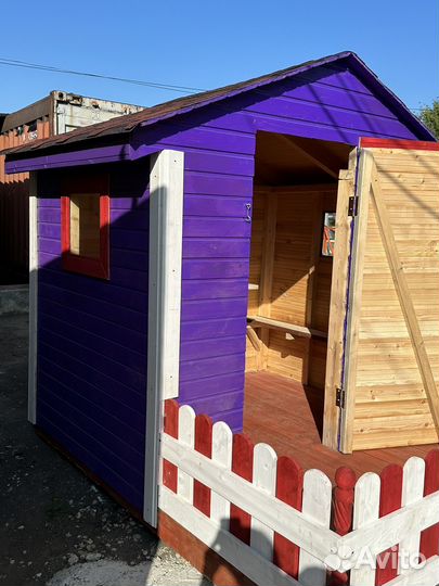 Детский домик для дачи