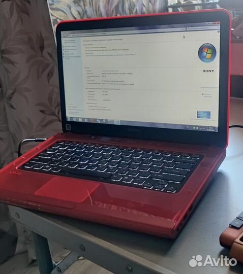 Ноутбук sony vaio