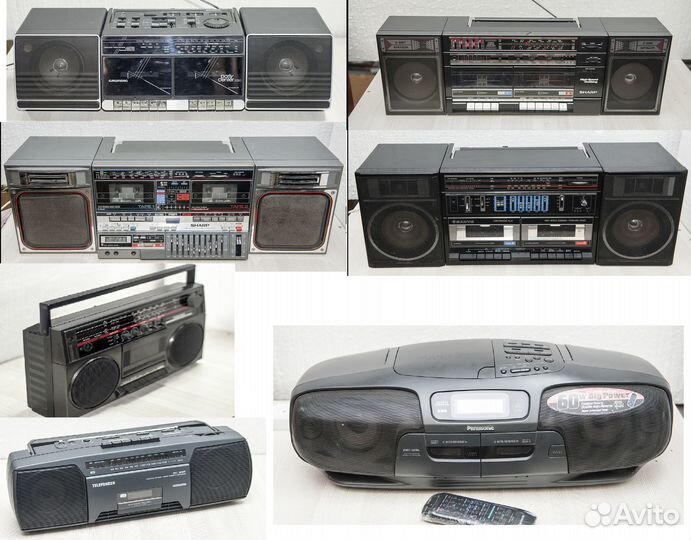 Магнитолы toshiba RT-70S sharp grundig
