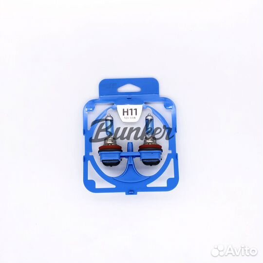 Галогенные автолампы MTF Vanadium H11 5000k