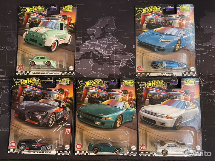 Hot wheels premium Boulevard 96-100