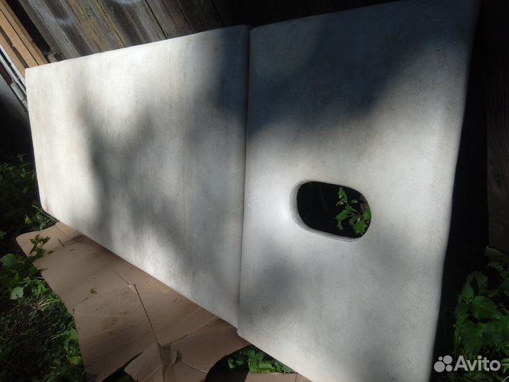 Массажный стол с отверстие 2х секционный без ножек