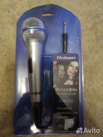 Микрофон для караоке проводной