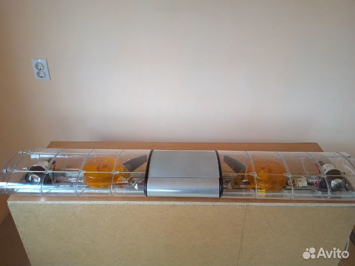 Светодиодная мигалка с фарами