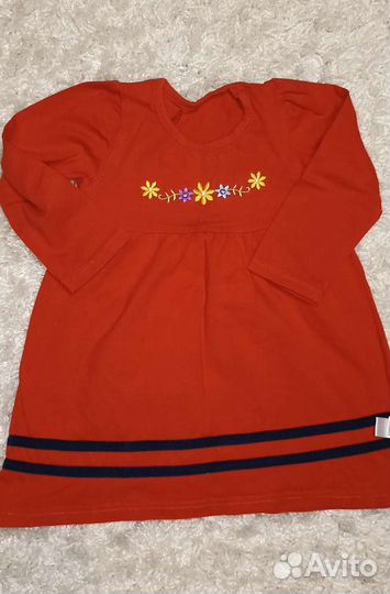 Платье для девочки 86