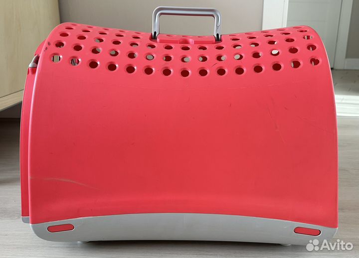 Переноска для кошек пластиковая бу