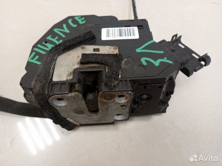Замок боковой двери задний левый Renault Fluence