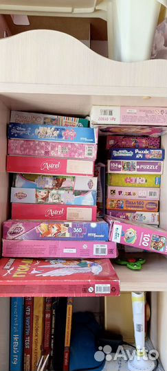 Детские пазлы пакетом