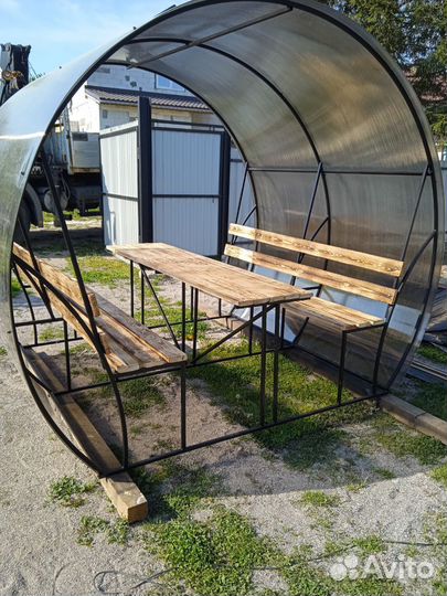 Навесы заборы ворота террасы