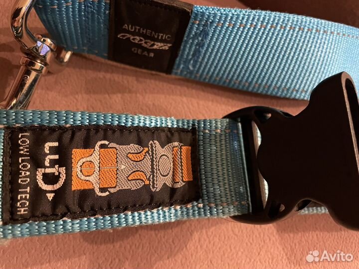 Ошейник с поводком петлей rogz для крупной собаки