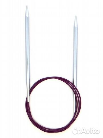 Спицы круговые латунные Nova KnitPro, 100 см, 6.0