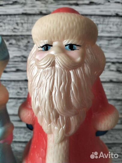 Дед Мороз и Снегурочка СССР винтаж