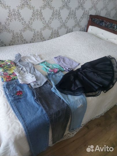 Детские вещи пакетом для девочек 9 11 лет