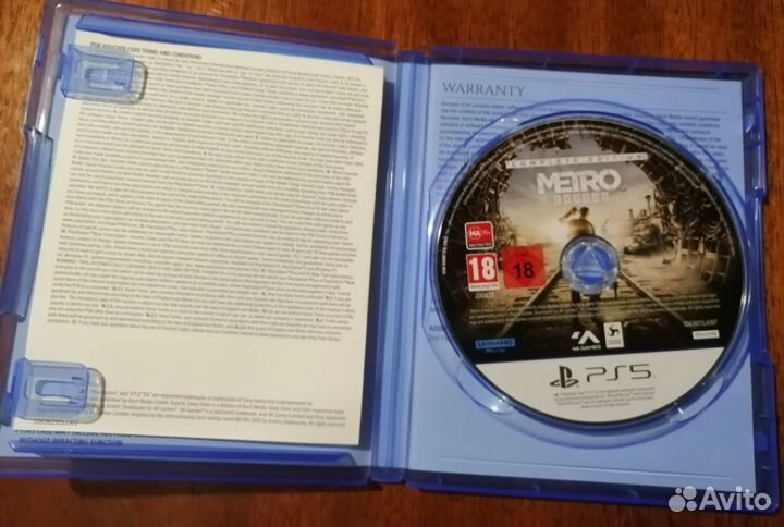 Метро Исход (Metro Exodus) ps5