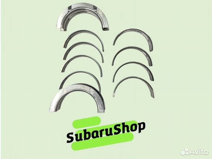 Вкладыши коренные Subaru Subaru 1999