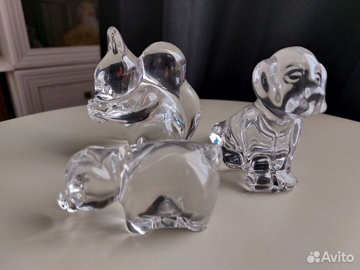 Villeroy&Boch. Хрустальные фигурки