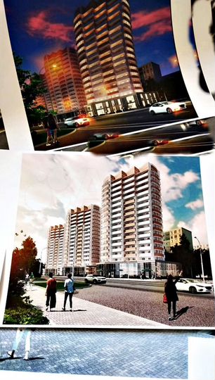 2-к. квартира, 66,7 м², 12/17 эт.