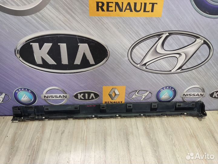 Накладка порога на порог Renault sandero stepway П