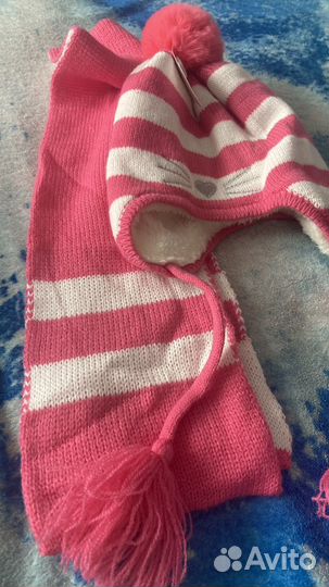 Шапка весна осень для девочки