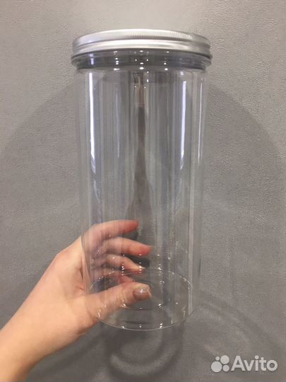 Пэт банки с алюминиевой крышкой 1400 мл