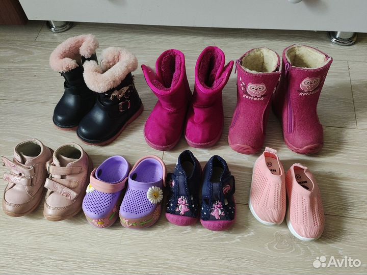 Обувь пакетом для девочки 18-22рр