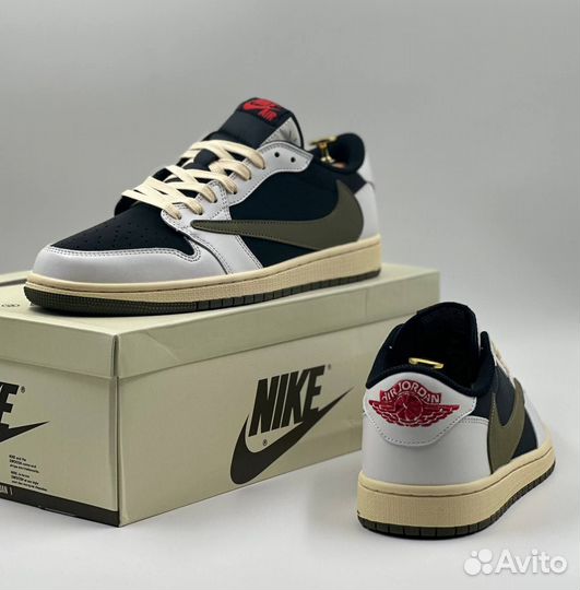 Кроссовки Nike Air Jordan 1 Low & Travis Scott