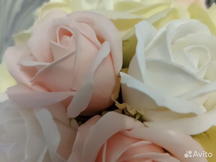 Букет цветов из мыла