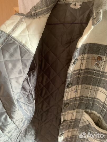 Куртка весенняя осенняя женская оверсайз стёганная