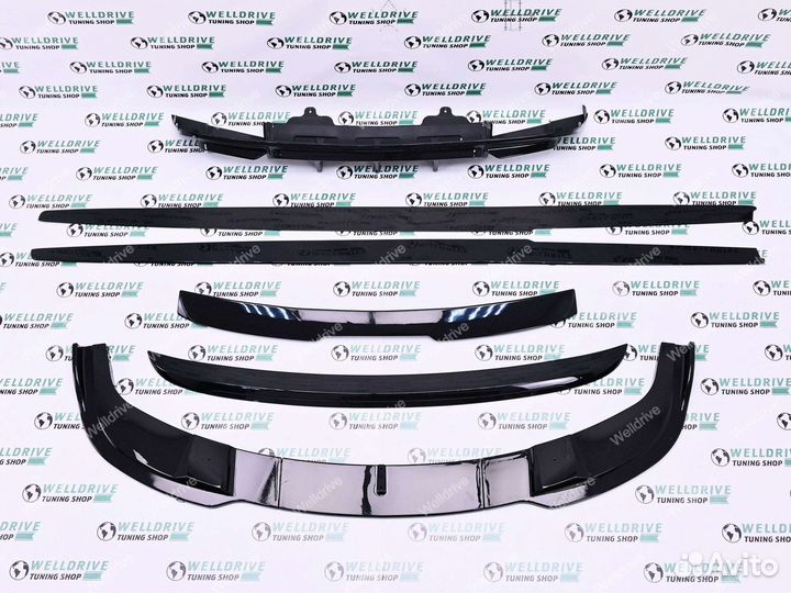 Обвес BMW 5 E60 M-Tech лезвия спойлеры