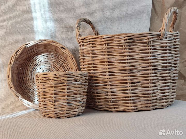 Корзинка плетенная