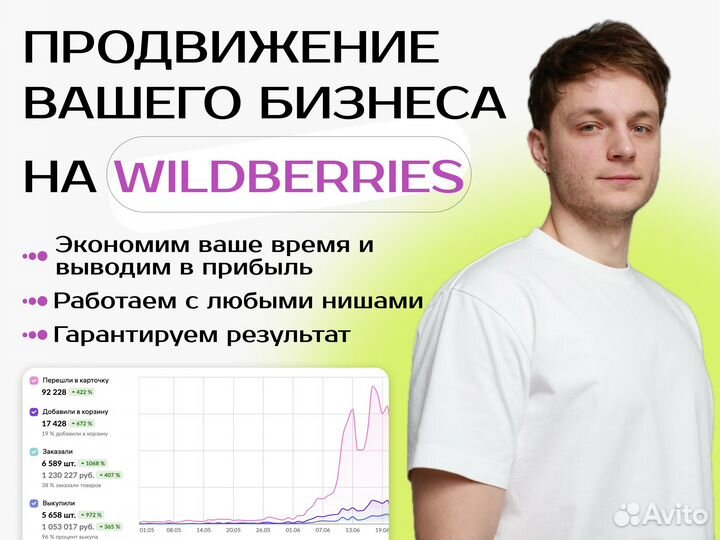 Ведение маркетплейсов ozon, Wildberries