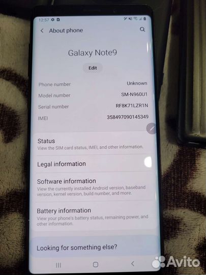 Samsung galaxy note 9