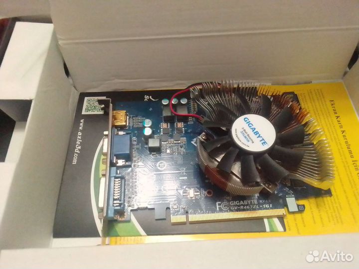 Видеокарта gigabyte GV- R467ZL-1Gi