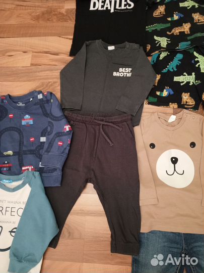 Пакет вещей на мальчика р. 80-86