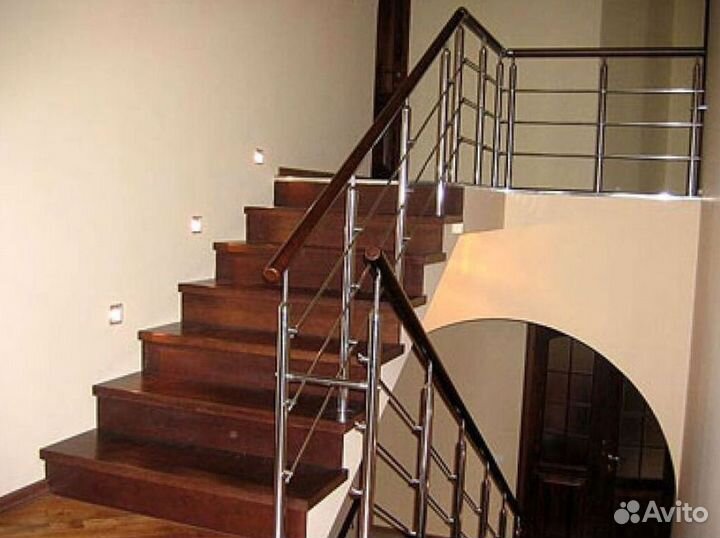 Пристенный поручень из нержавеющей стали