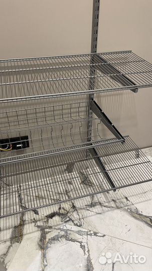 Стеллаж разборный металлический