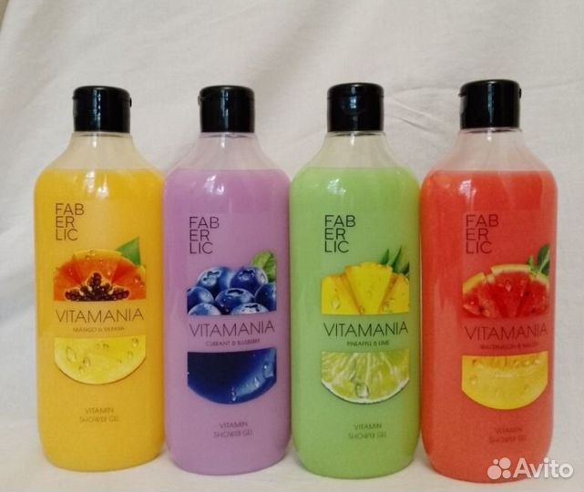 Витaминные гели для душa Vitаmania 380мл