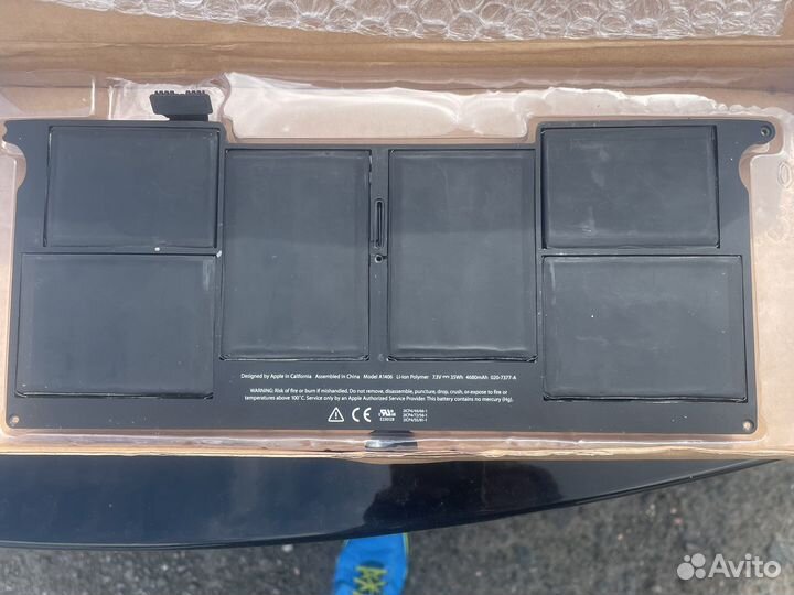 Акб аккмулятор MaCbook air 11 2011