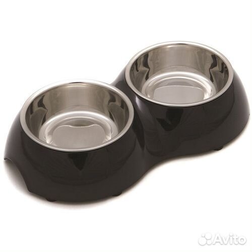 Миска PetInn melamina 04 S (26,5х15х5,5 см) двойна